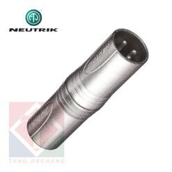 NEUTRIK NA3MM 三芯卡農公頭 對 三芯卡農公頭連接器