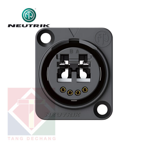 NEUTRIK NO2-4FDW-A 光纖連接器插座：圖片 2